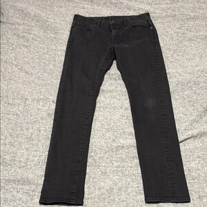 Men's Uniqlo Slim Black Jeans